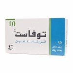 توفاست 10 مج حبوب 30 ق