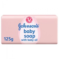 جونسون صابون اطفال مع زيت الاطفال وردي 125 مل