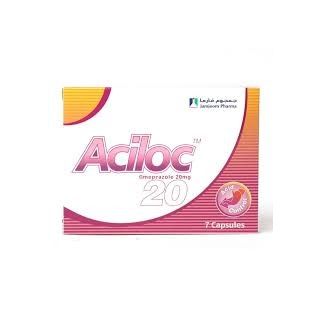 ACILOC 20MG CAPSULE 7P