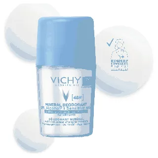 Vichy Deoderant Roll Mineral 48 Hr 50 Ml