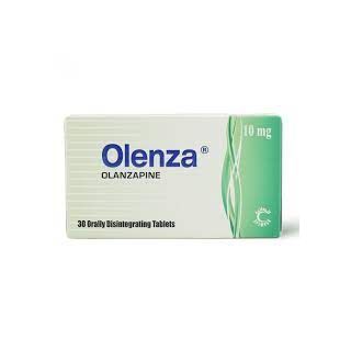OLENZA 10 MG TABLET 30 P
