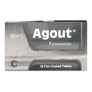 AGOUT 40 MG TABLET 30P