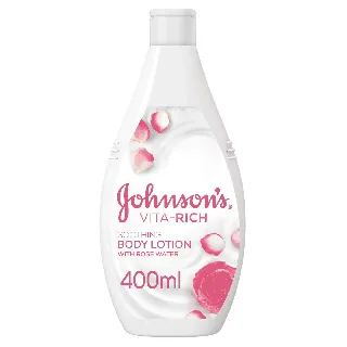 Johnson Vita-Rich Lotion Rose Water 400 Ml