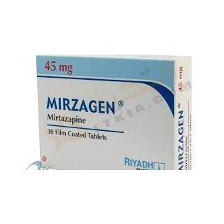 MIRZAGEN 45 MG TABLET 30P