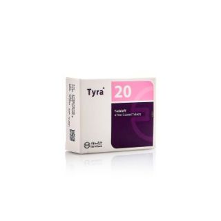 TYRA 20 MG TABLET 4P