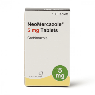 NEOMERCAZOL 5 MG TABLET 100P