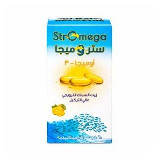 STROMEGA OMEGA 3 FISH OIL 720 MG LEMON SYP 227 ML