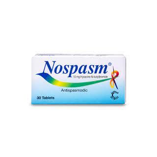NOSPASM 10 MG TABLET 30P