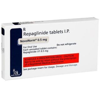 NOVONORM .5 MG TABLET 30P