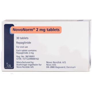 NOVONORM 2 MG TABLET 30P