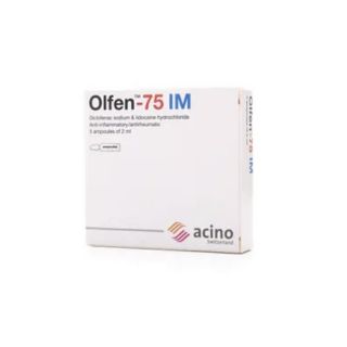 OLFEN 75 MG AMPOULE 2 ML 5P
