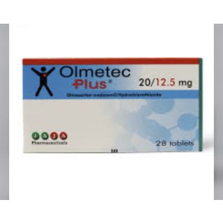 OLMETEC PLUS 20/12.5 MG TABLET 28P
