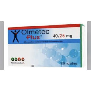 OLMETEC PLUS 40MG/12.5MG TABLET 28 P