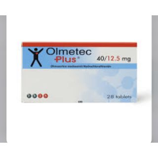 OLMETEC PLUS 40MG/25MG TABLET 28 P
