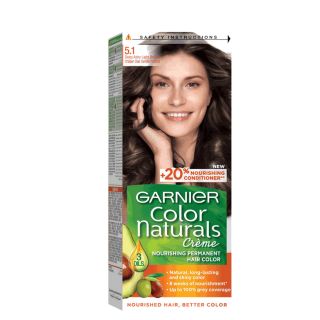 Garnier Hair Dye Color Ashy Light Brown 5.1