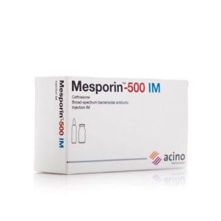 MESPORIN 500 MG/ INJ IM 1 P