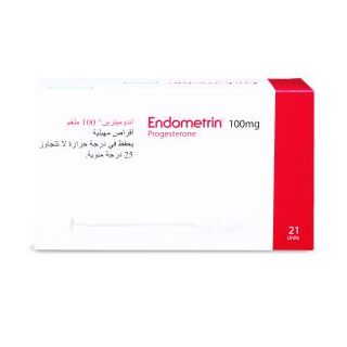 ENDOMETRIN 100 VAG TABLET 21 P