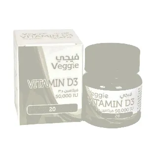 Veggie Vitamin D3 50000Iu Capsule 20P #W