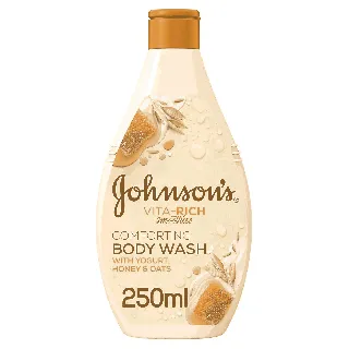 Johnson Vita-Rich Body Wash Yogurt & Honey & Oats 250 Ml