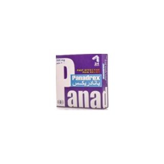 PANADREX 500 MG TABLET 24P