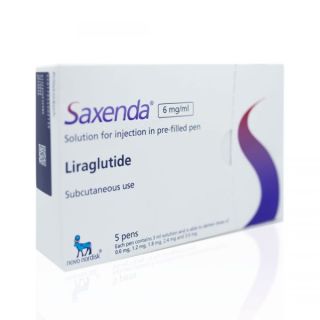 SAXENDA 6 MG / ML 3 ML 5 P REF