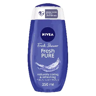Nivea Fresh Pure Shower Gel Sea Minerals Aquatic Scent 250 Ml