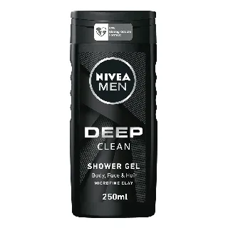 Nivea Shower Gel Men Deep Clean 250 Ml