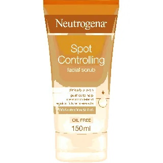 Neutrogena Spot Controlling Facial Clean & Protect Smoothing Scrub 150 Ml