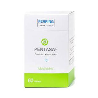 PENTASA 1000 MG TABLETS 60 P