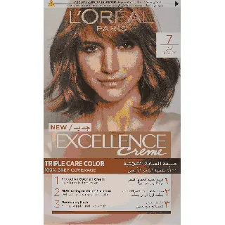 Loreal Hair Color Excellence Creme Blonde 7