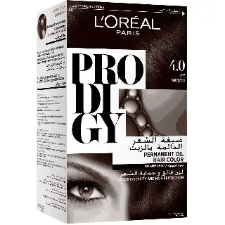 Loreal Hair Color Prodigy No Ammonia Brown 4.0