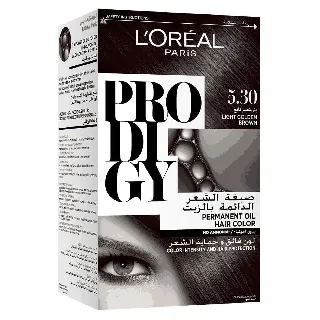 Loreal Hair Color Prodigy No Ammonia Light Golden Brown 5.30