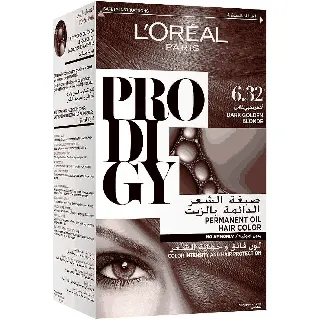 Loreal Hair Color Prodigy No Ammonia Dark Golden Blonde 6.32