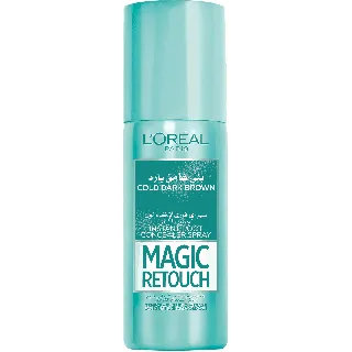 Loreal Hair Color Spray Magic Retouch Instant Root Concealer Cool Dark Brown 75 Ml