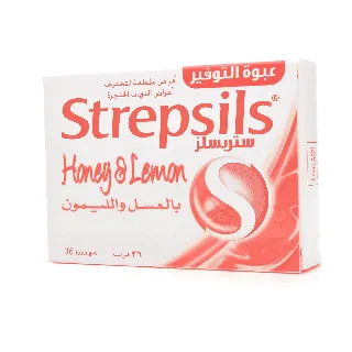 Strepsils Lozenge Honey Lemon 36 P