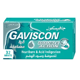 Gaviscon Double Action Pepperment Tablet 32 P