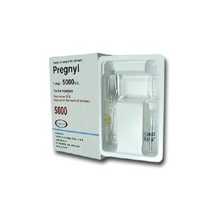 PREGNYL 5000 IU VIAL 1 ML 3P REF