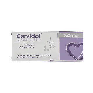 CARVIDOL 6.25 MG TABLET 30P