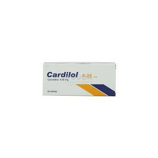 CARVIDOL 6.25 MG TABLET 30P