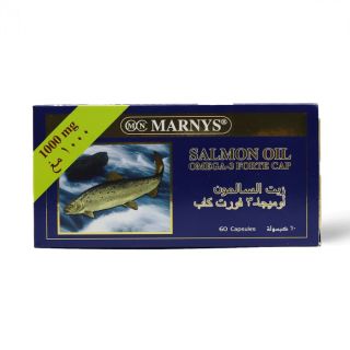 MARNYS SALAMON OIL OMEGA 3 FORTE 1000 MG CAPSULE 60P