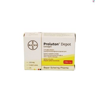 PROLUTON DEPOT 250 MG AMPOULE 1P