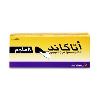 ATACAND 8 MG TABLET 28P