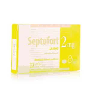 Septofort 2 Mg Lozenges Lemon 24 P