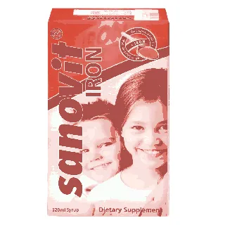 Sanovit Multivitamin With Iron Syrup 320 Ml