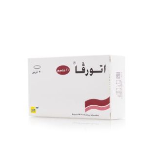 ATORVA 20 MG TABLET 30P