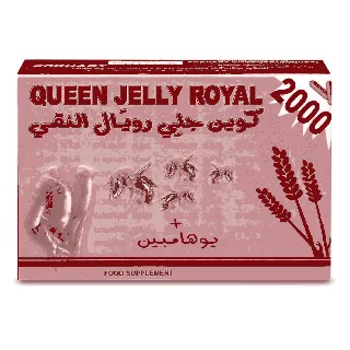 ECKHART QUEEN ROYAL JELLY 2000++GINSENG + YOHIMBE CAPSULE 30P