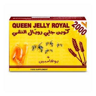 ECKHART QUEEN ROYAL JELLY 2000++GINSENG + YOHIMBE CAPSULE 30P