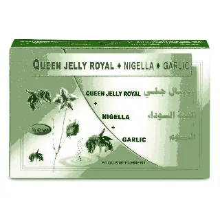 ECKHART QUEEN ROYAL JELLY 1000+GINSENG+GARLIC +YOHIMBE CAPSULE 30P