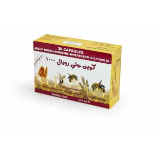ECKHART QUEEN ROYAL JELLY 1000+GINSENG+GARLIC +YOHIMBE CAPSULE 30P