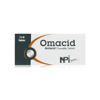 Omacid Antiacid Chewable Tablet 20P